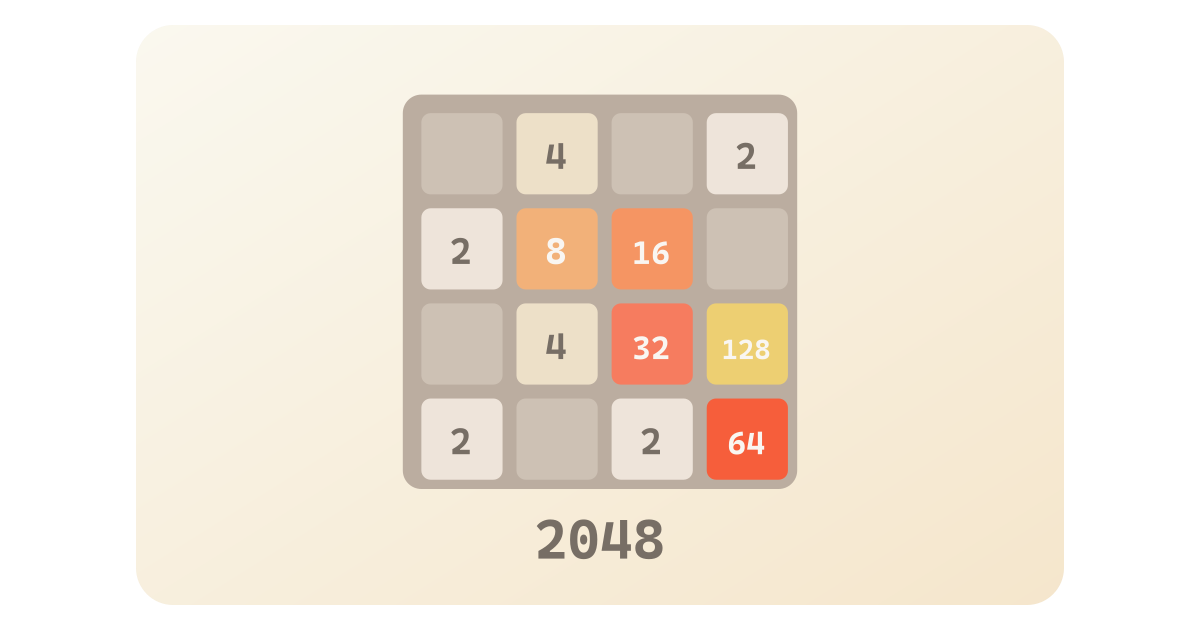 2048｜無料で遊べるブラウザゲーム（ダウンロード不要）｜ひなテックGames