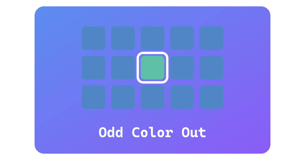 How to Make Odd Color Out - Build a Browser Game with JavaScript ...